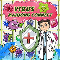 Virus Mahjong Connection Game Cover