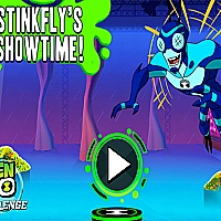 BEN 10 stinkfly showtime Game Cover