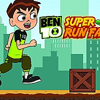 Ben 10 Super Run Fast Game Cover
