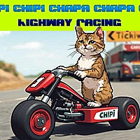 Chipi Chipi Chapa Chapa Cat Highway Racing Game Cover