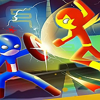 Super Stickman Heroes Fight Game Cover