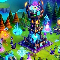 2D Fantasy Tower Defence Game Cover
