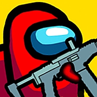 Among Us Crazy Gunner Game Cover