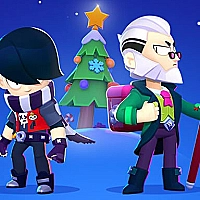 Brawl Stars Christmas Coloring Game Cover