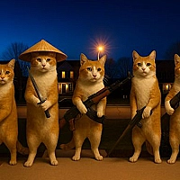 Cat with a Gun Clicker Evolution Game Cover