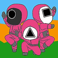 Coloring Book Squid Game Cover