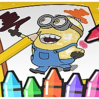 Coloring Minion Game Cover