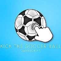 Kick the soccer ball (kick ups) Game Cover