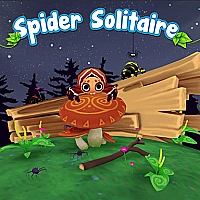 Spider Solitaire 3D Game Cover