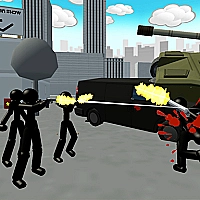 Stickman City Shooter Game Cover