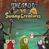 Wizards vs Swamp Creatures Game Cover