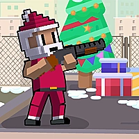 Xmas Rooftop Battles Game Cover