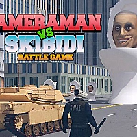Cameraman vs Skibidi Battle Game Cover