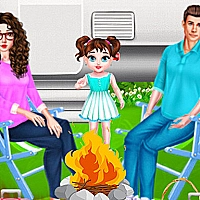 Baby Taylor Family Camping Game Cover
