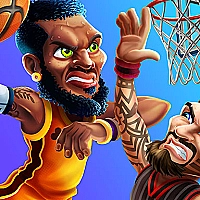 Basket Swooshes - basketball game Game Cover