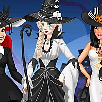 Black and White Halloween Game Cover