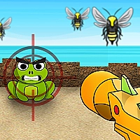 Bubble Gun Beach Game Cover