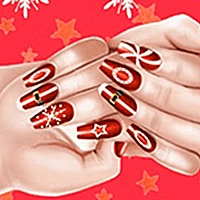 Christmas Fashion Nail Salon - Girl Game Cover
