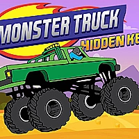 Monster Truck Hidden Keys Game Cover