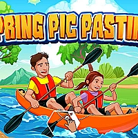 Spring Pic Pasting Game Cover