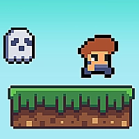 Steve on the platform Game Cover