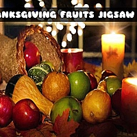ThanksGiving Fruits Jigsaw Game Cover