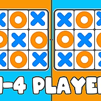 Tic Tac Toe 1-4 Player Game Cover