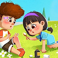 Baby First Aid Tips Game Cover