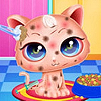 Cute Kitty Care - Pet Makeover Game Cover