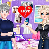 Elsa Heart Break Time Game Cover