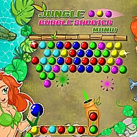 Jungle Bubble Shooter Mania Game Cover