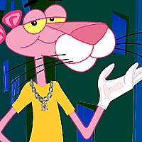 Pink Panther Dress Up Game Cover