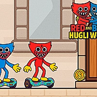 Red and Blue Hugli Wugli Game Cover