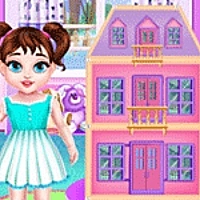 Baby Taylor Doll House Decorating Game Cover