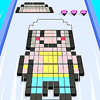 Blocks Stack Rush Game Cover