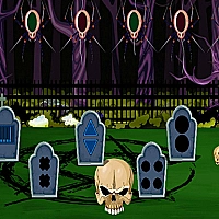 Dark Cemetery Escape Game Cover