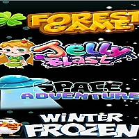 pack candy 4 games  Game Cover