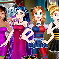 Royal Halloween Party Dress Up Game Cover
