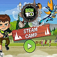 Ben 10 Steam Camp Game Cover
