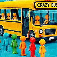 Crazy Bus Car Jam Parking Game Cover