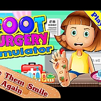 Foot Surgery Simulator 2d - Foot Doctor Game Cover