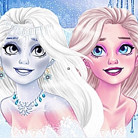 New Makeup Snow Queen Elsa Game Cover