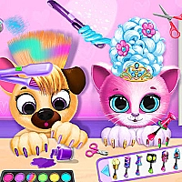 Pet Haircut Beauty Salon Game Cover