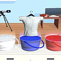 Tie Dyeing Cloths Game Cover