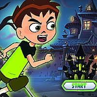 Ben 10 Ghost House Adventure Game Cover