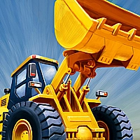 Bulldozer Crash Race Game Cover