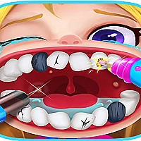 Crazy Dentist Hospital Game Cover