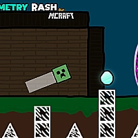 Geometry Rash But MCraft Game Cover