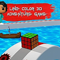 Line Color 3d Squid Color Adventure Game Cover