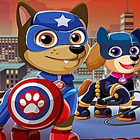 paw patrol superhero dress up  Game Cover